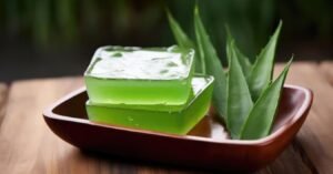 Vegan Aloe Vera Soap: Removes Acne and Blemishes, Brightens the Skin, Enhances Skin Glow, Suitable for All Skin Types