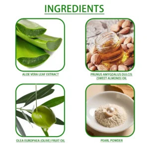 Handcrafted Aloe Vera Face Soap: 100% aloe vera extract for deep cleansing