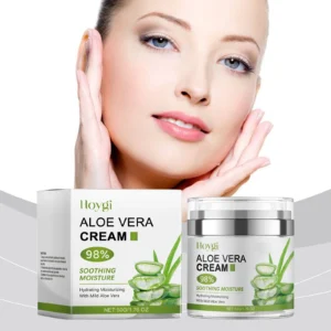 Aloe Vera Facial Cream Anti-Wrinkle and Anti-Acne 100% Aloe Vera Gel
