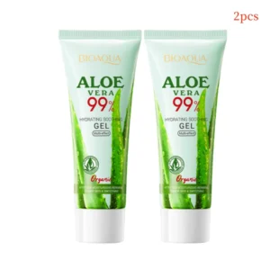 Aloe Vera Gel Moisturizing Sunburn Relief, Suitable for Sensitive Skin and Acne Care
