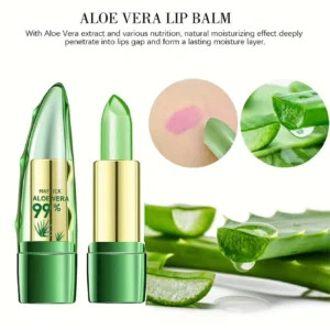 Anti-Aging Aloe Vera Lip Balm: For long-lasting lip protection, deep hydration with 99% Aloe Vera