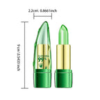 Batom hidratante e rejuvenescedor labial com 99% de extrato de Aloe Vera