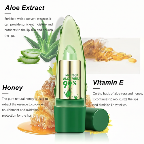 Batom de Aloe Vera Anti envelhecimento Labial