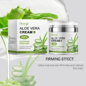 Aloe Vera Facial Cream Anti-Wrinkle and Anti-Acne 100% Aloe Vera Gel