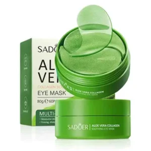 Aloe Vera Dark Circle Mask with Collagen, Anti-Dark Circles, Moisturizing, Anti-Wrinkle
