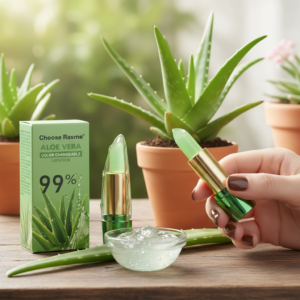 Anti-Aging Aloe Vera Lip Balm: For long-lasting lip protection, deep hydration with 99% Aloe Vera